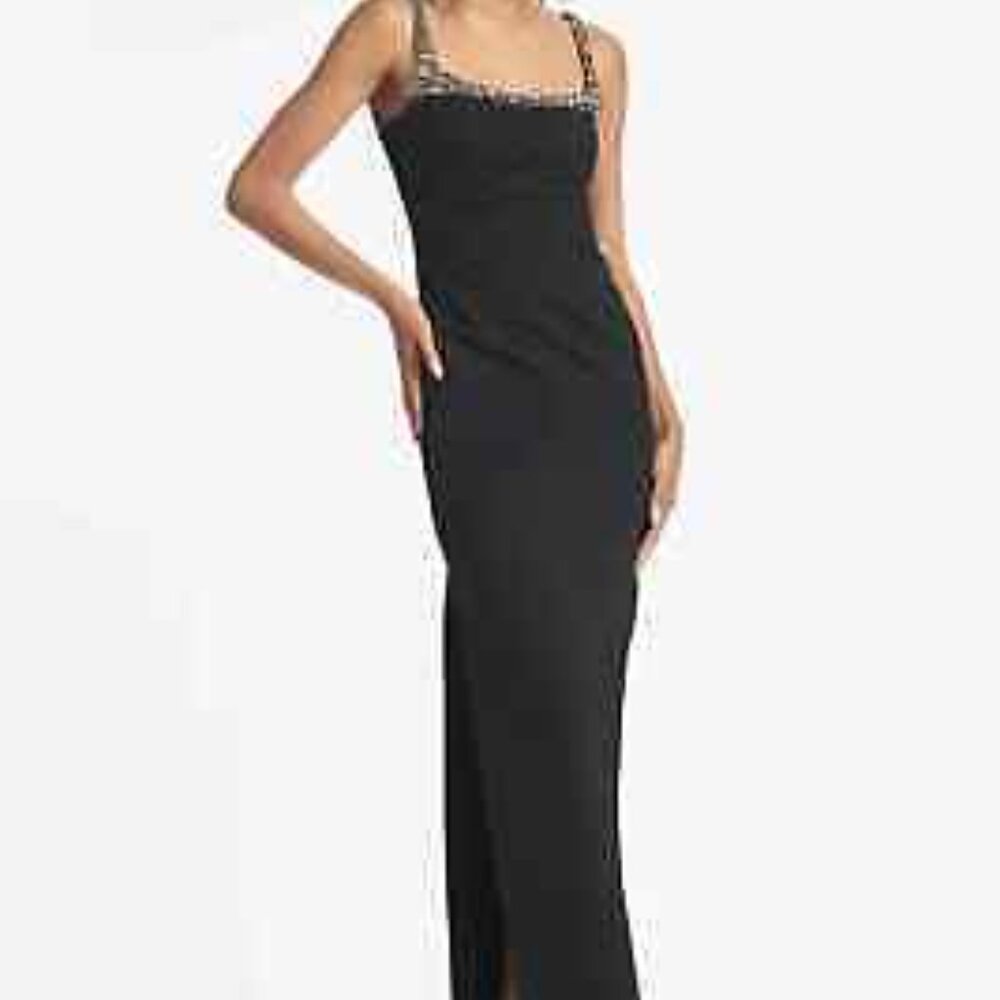 Sachin and Babi Sam Beaded Column Dress